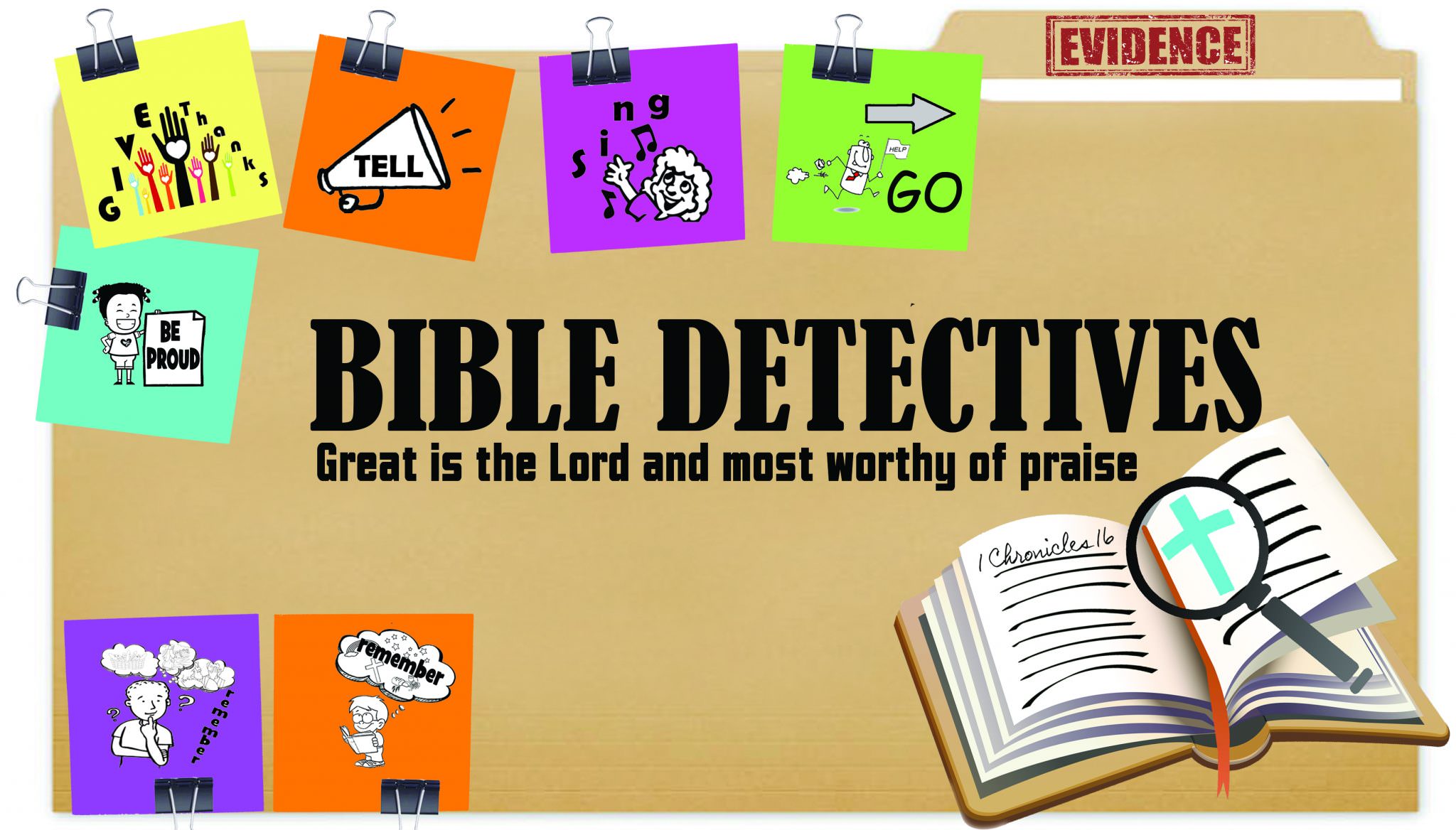 Bible Detectives - Cornerstone Kids