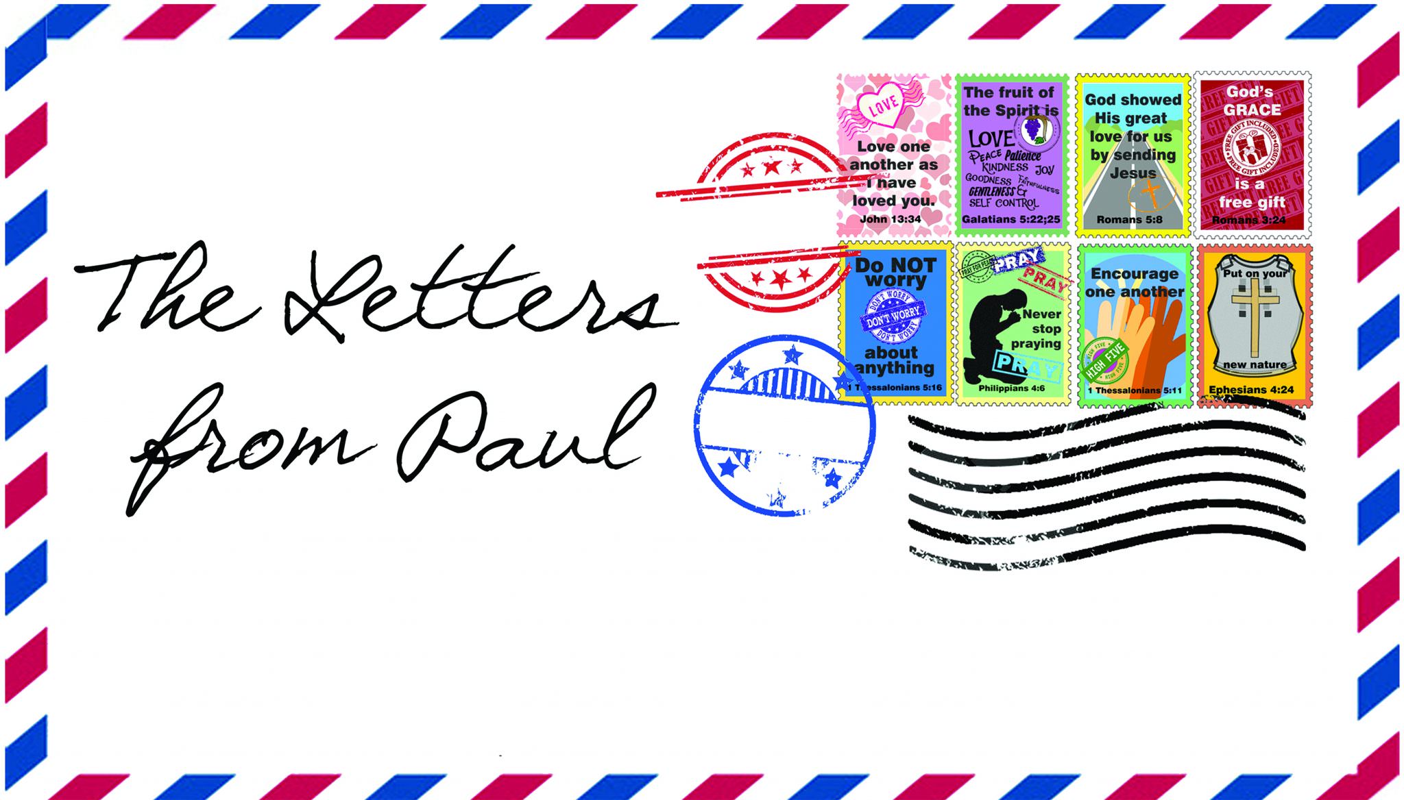 Letters from Paul Cornerstone Kids