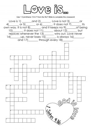 Love crossword