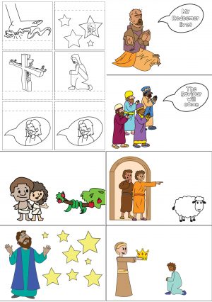 Old Testament points to Jesus (FLAPS CRAFT)