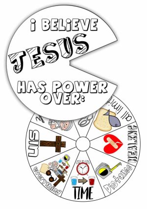 Spinning wheel (Jesus has power over everything) smaller
