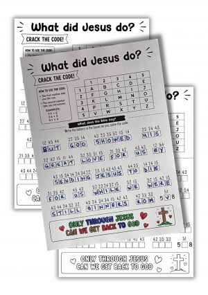 What did Jesus do (code breaker)