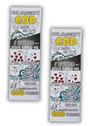 salvation colours bookmark